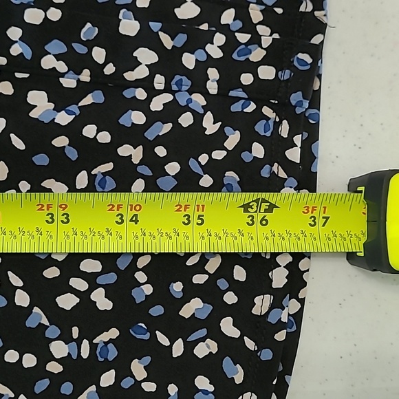 Ava & Grace Black Button Down Abstract Polka-dot Shirt Style Dress size 1X - Picture 6 of 7